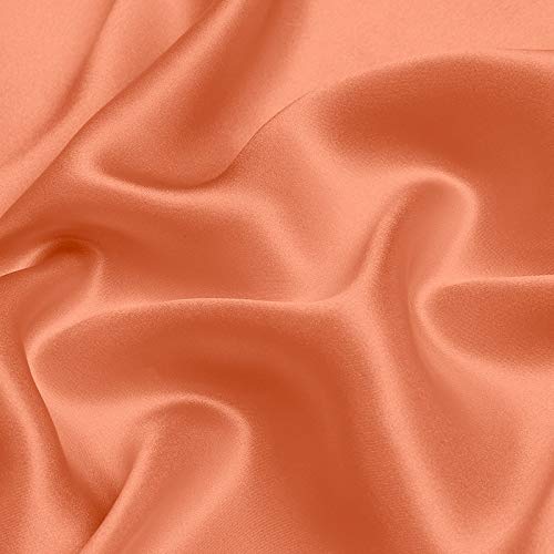 100% Mulberry Silk Pure Silk Charmeuse Fabric 45 Dressmaking Sewi...